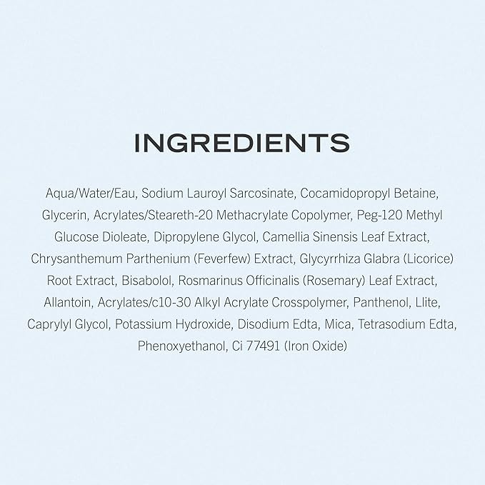 First Aid Beauty - Pure Skin Deep Cleanser with Red Clay, Deep Cleansing Face Wash with Antioxidant Booster for Oily and Blemish-Prone Skin, Reduce Oil & Unclog Pores, Safe for Sensitive Skin, 4.7 oz